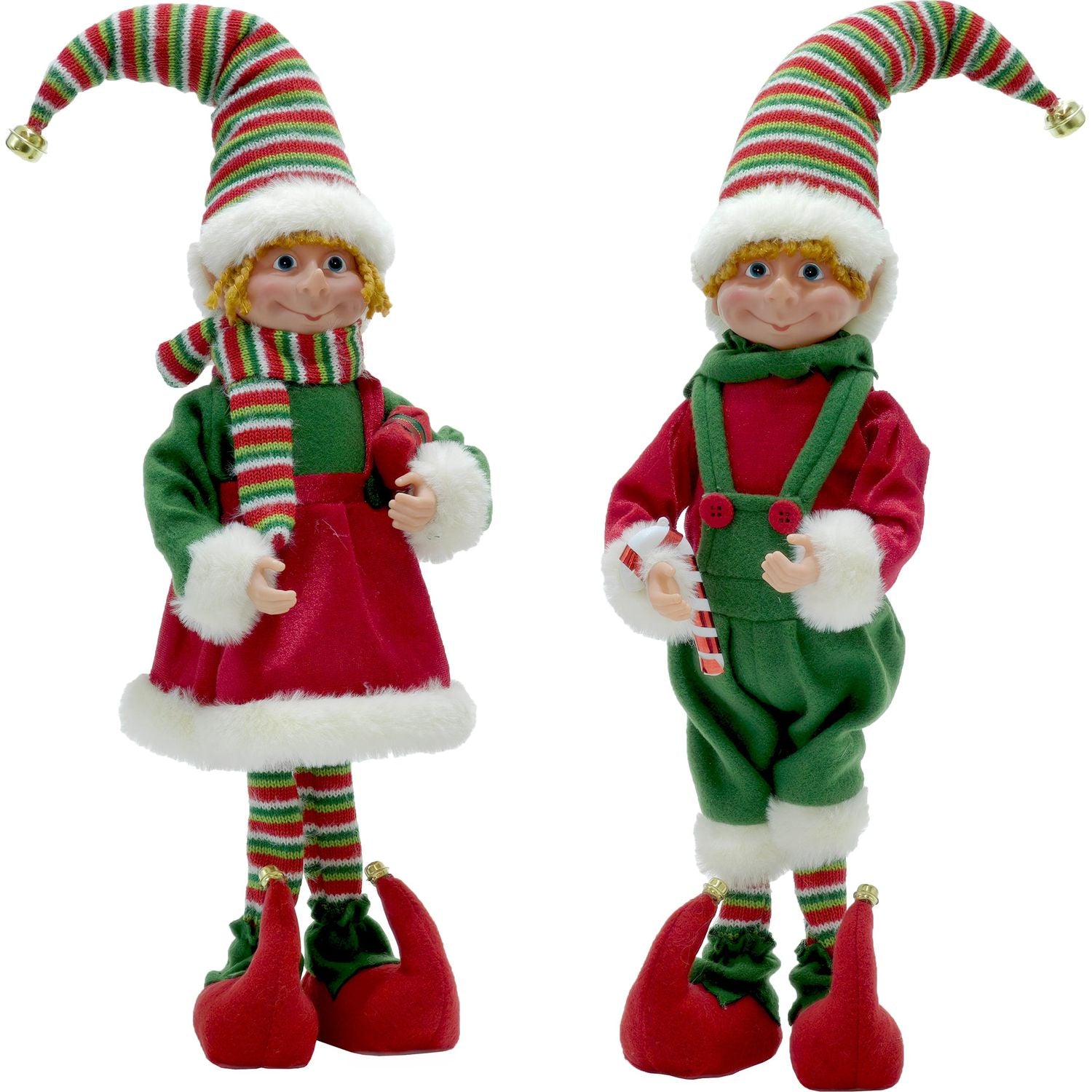 VESTIAMO CASA GRAN NATALE - Elfo con cappello h55 cm