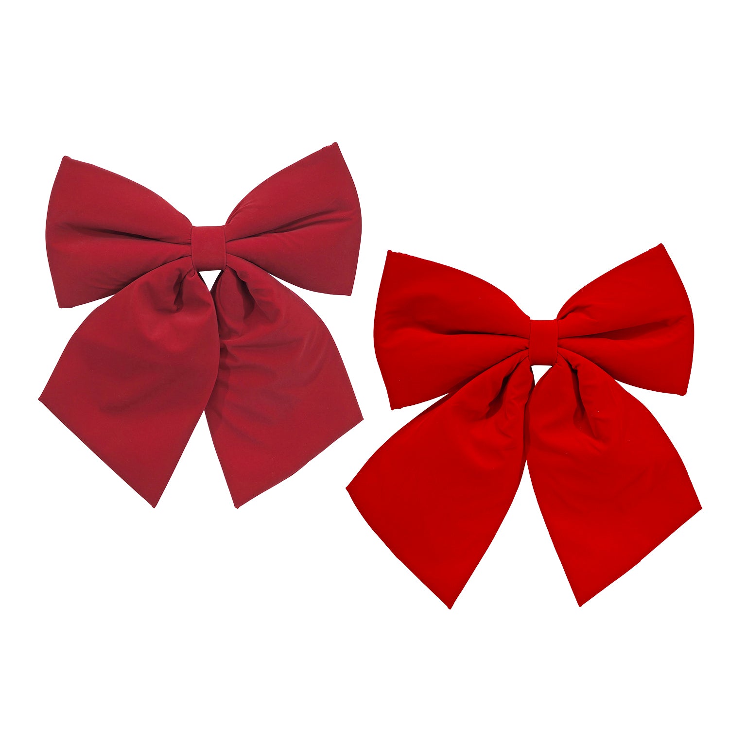 VESTIAMO CASA GRAN NATALE - Fiocco Natalizio Decorativo Rosso h55x45 cm