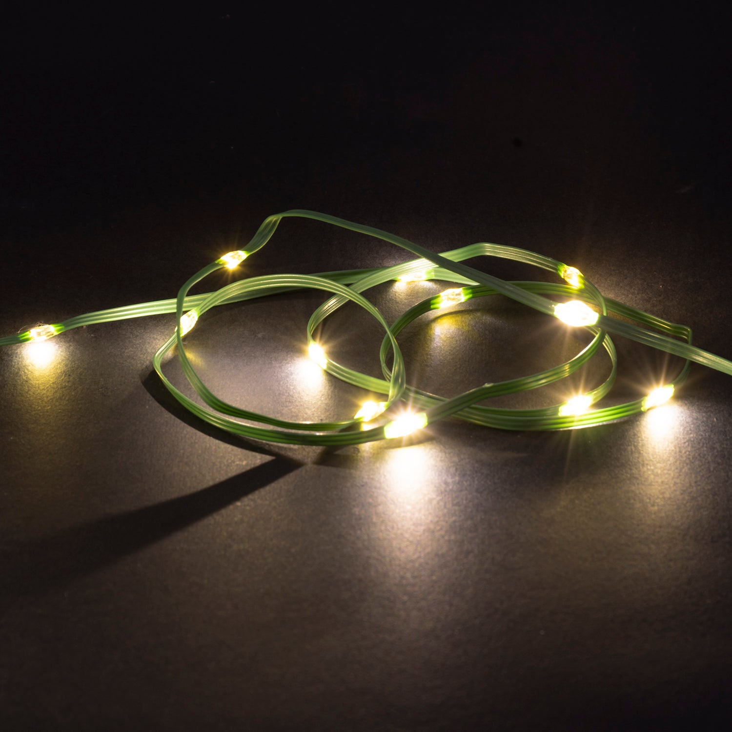 DICTROLUX - Catena Luminosa 200 MicroLED Bianco Caldo 20 metri di luci