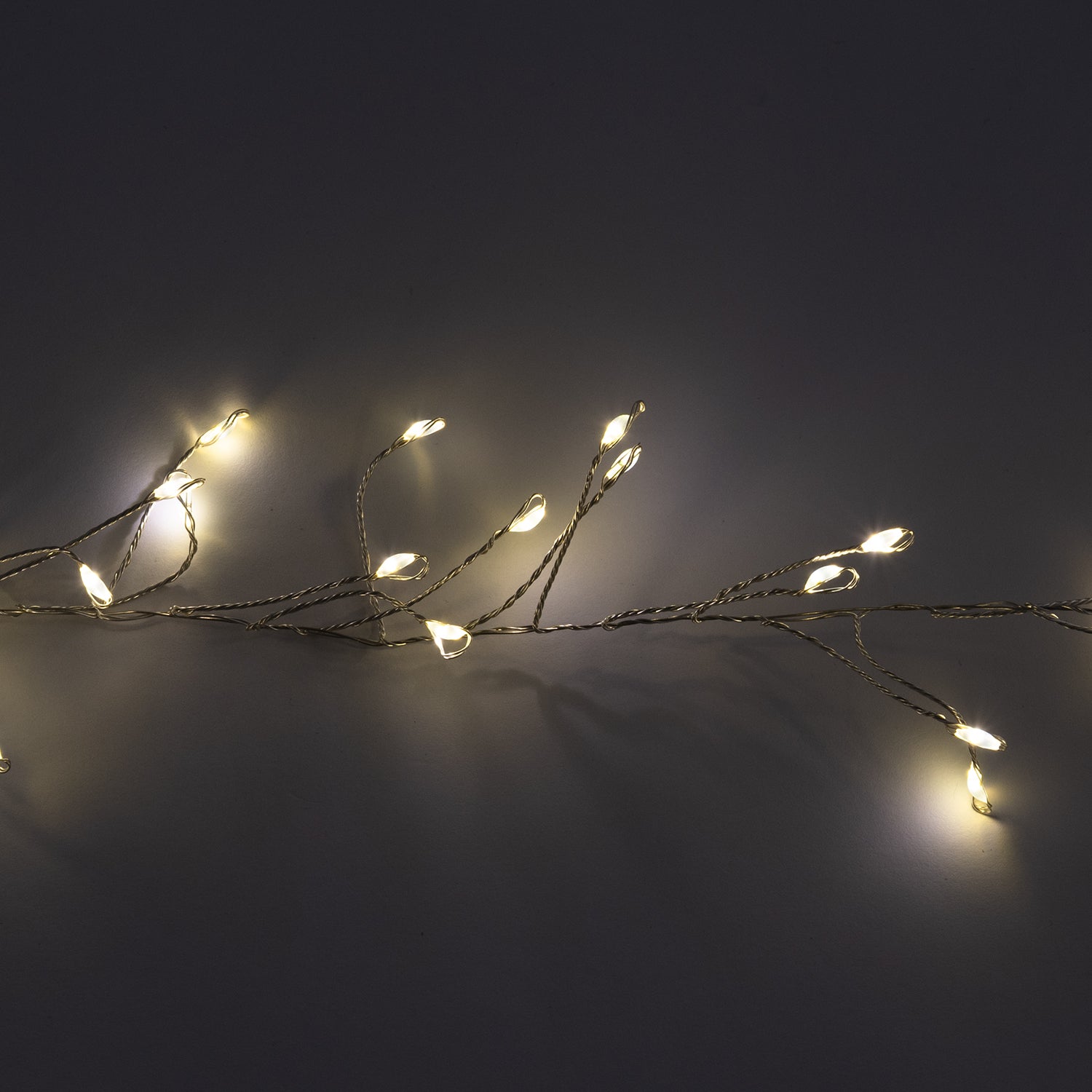 DICTROLUX - Catena Luminosa 1000 MicroLED Bianco Caldo Garland 13 metri