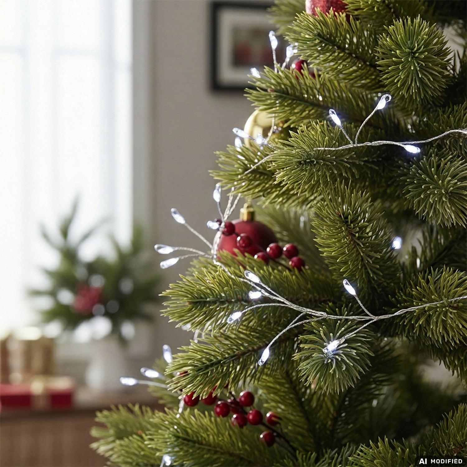 DICTROLUX - Catena Luminosa 1000 MicroLED Bianco Freddo Garland 13 metri