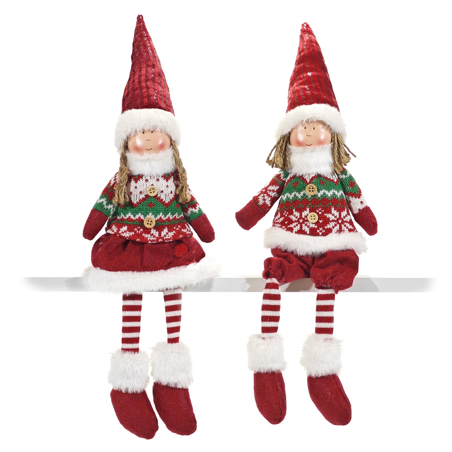 VESTIAMO CASA GRAN NATALE - Personaggio Natalizio Decorativo H50 cm