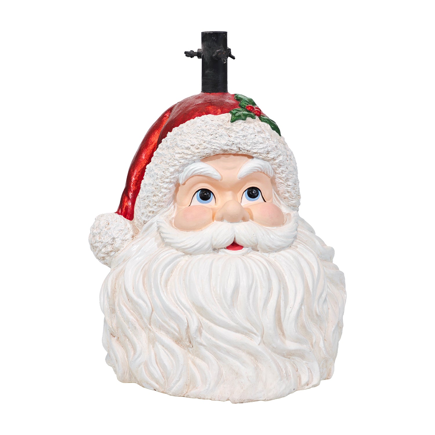 VESTIAMO CASA GRAN NATALE - Base Albero di Natale Babbo Natale Decorativo h50,5 cm