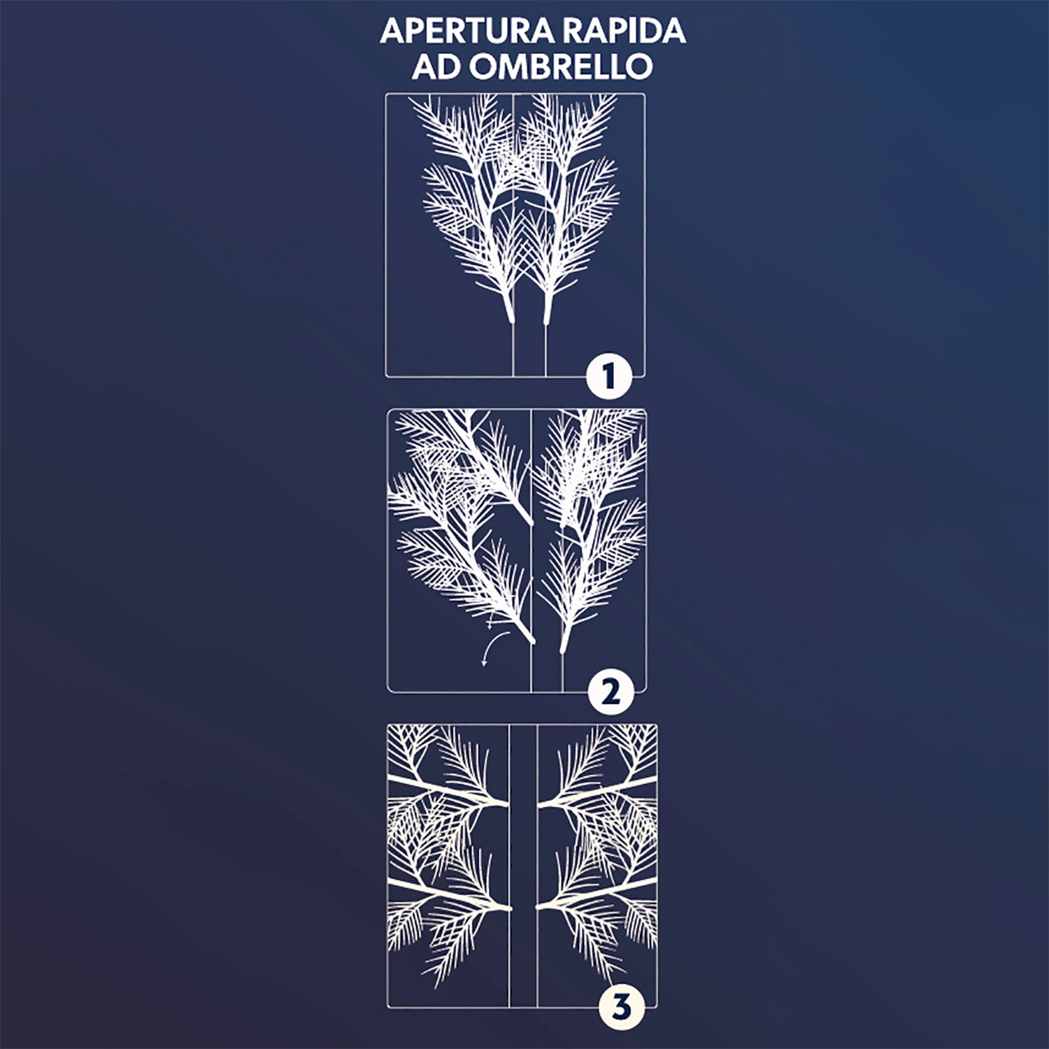 DICTROLUX - Albero di Natale Luminoso Monte Denal 250 LED Bianco Caldo - h180 cm diametro alla base 115 cm