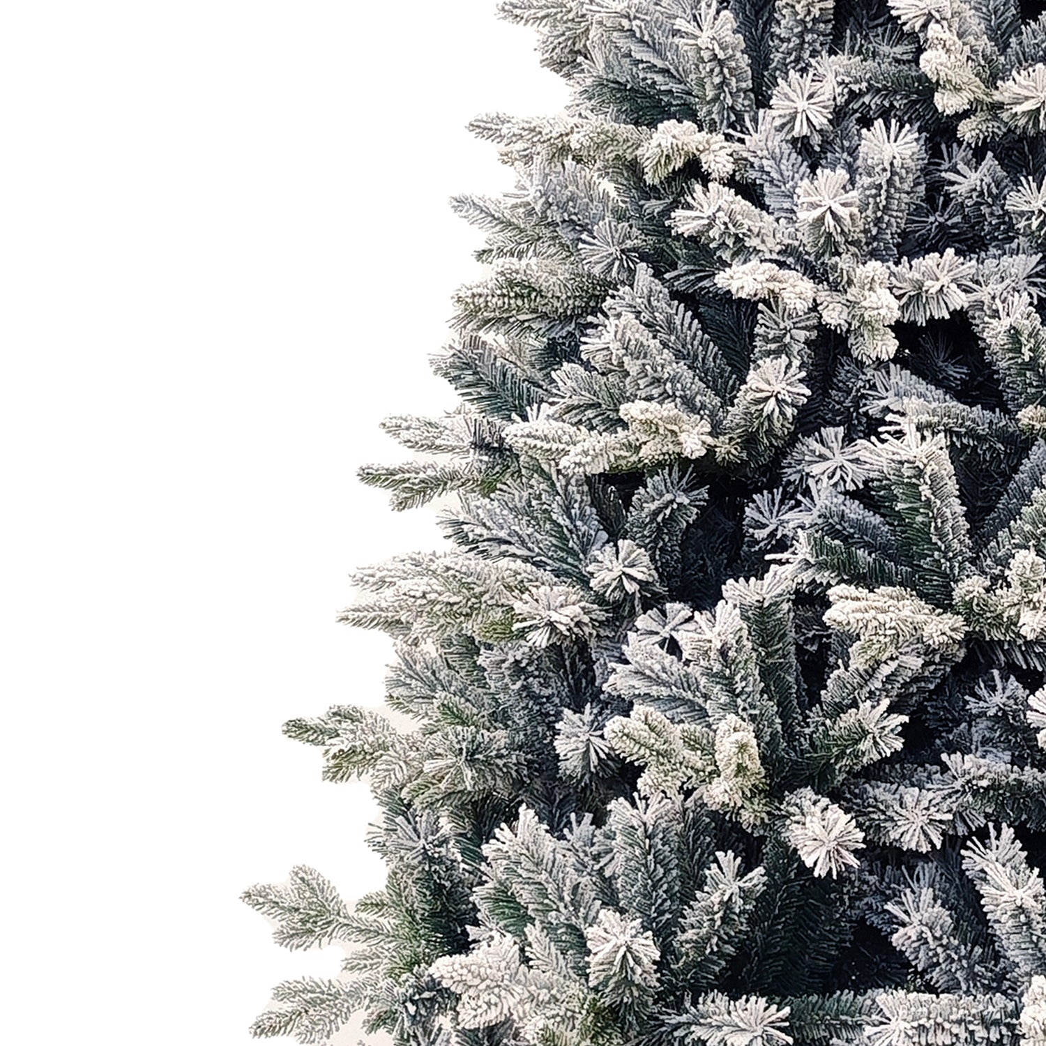 VESTIAMO CASA GRAN NATALE - Albero di Natale Innevato Bajkal - h180 cm diametro alla base 110 cm