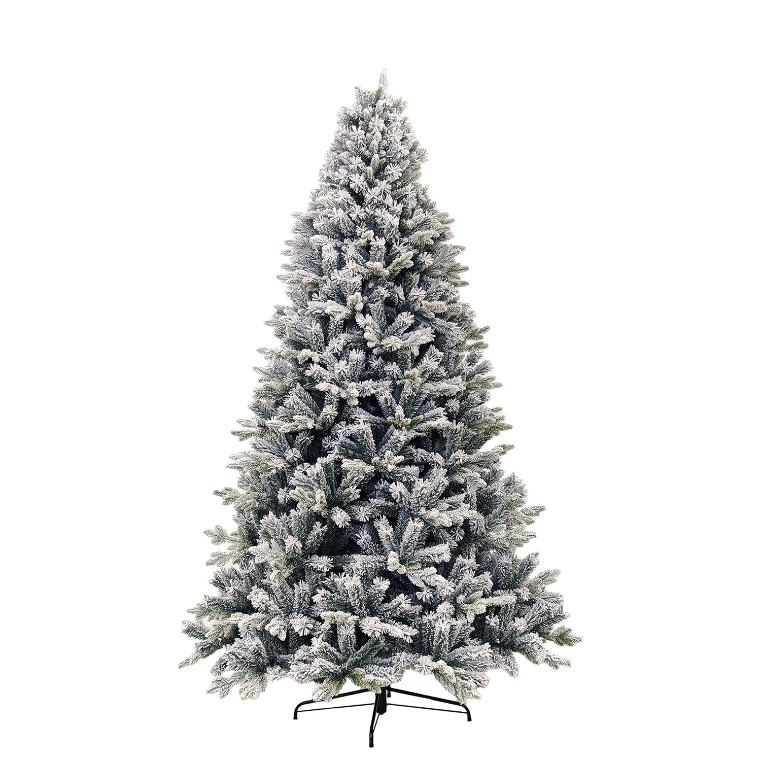 VESTIAMO CASA GRAN NATALE - Albero di Natale Innevato Bajkal - h210 cm diametro alla base 130 cm