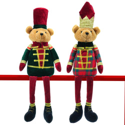 VESTIAMO CASA GRAN NATALE - Orso Schiaccianoci Soldato h56 cm - Decorazione natalizia