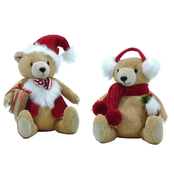 VESTIAMO CASA GRAN NATALE - Orso Natalizio h35 cm - Decorazione natalizia