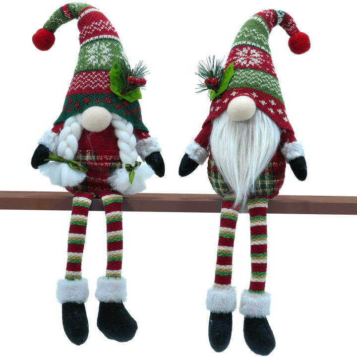 VESTIAMO CASA GRAN NATALE - Gnomo Natalizio h55 cm - Decorazione natalizia