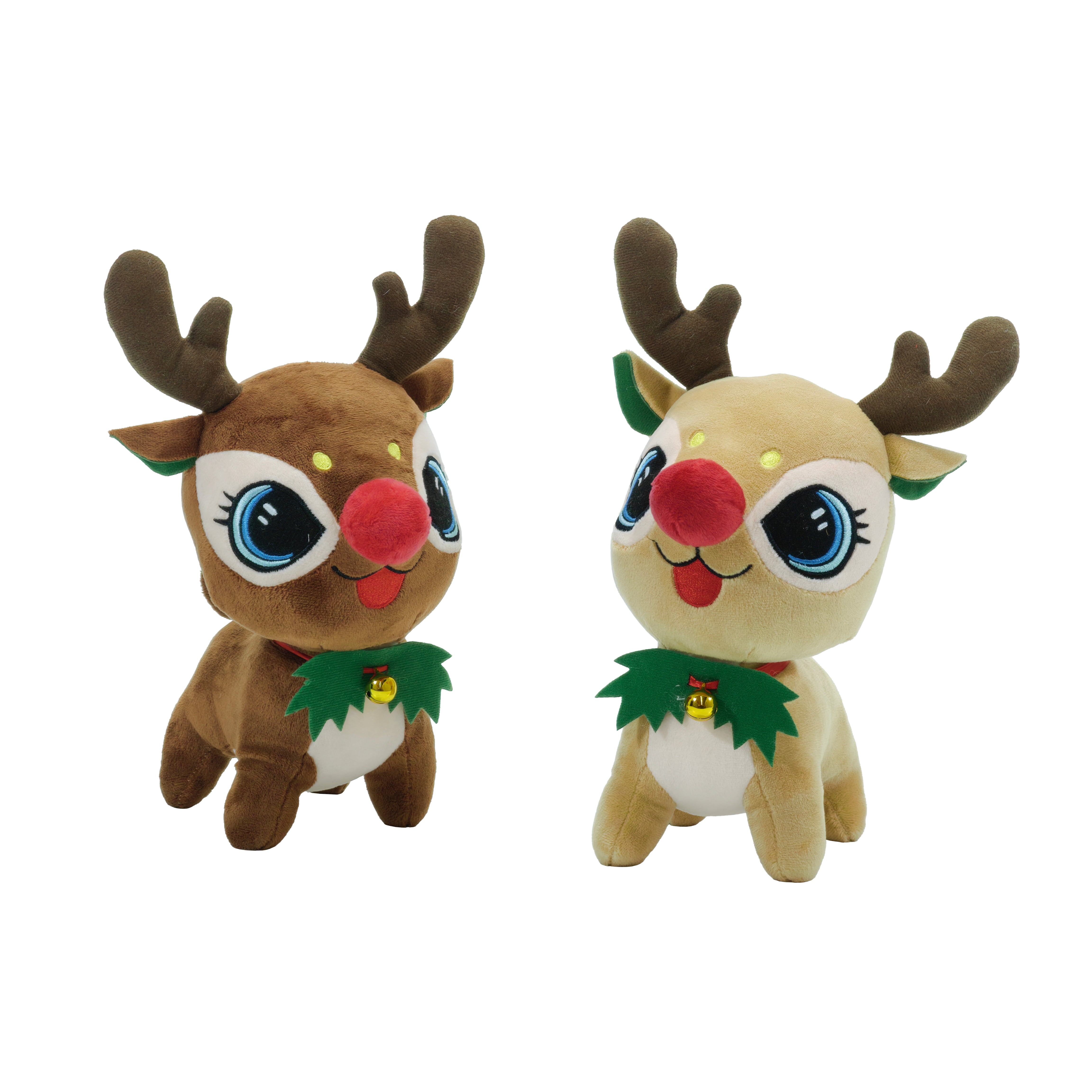VESTIAMO CASA GRAN NATALE - Renna Natalizia in Peluche h30 cm