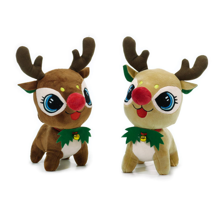 VESTIAMO CASA GRAN NATALE - Renna Natalizia in Peluche h30 cm