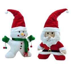 VESTIAMO CASA GRAN NATALE - Personaggio Natalizio Peluche h70 cm - Decorazione natalizia