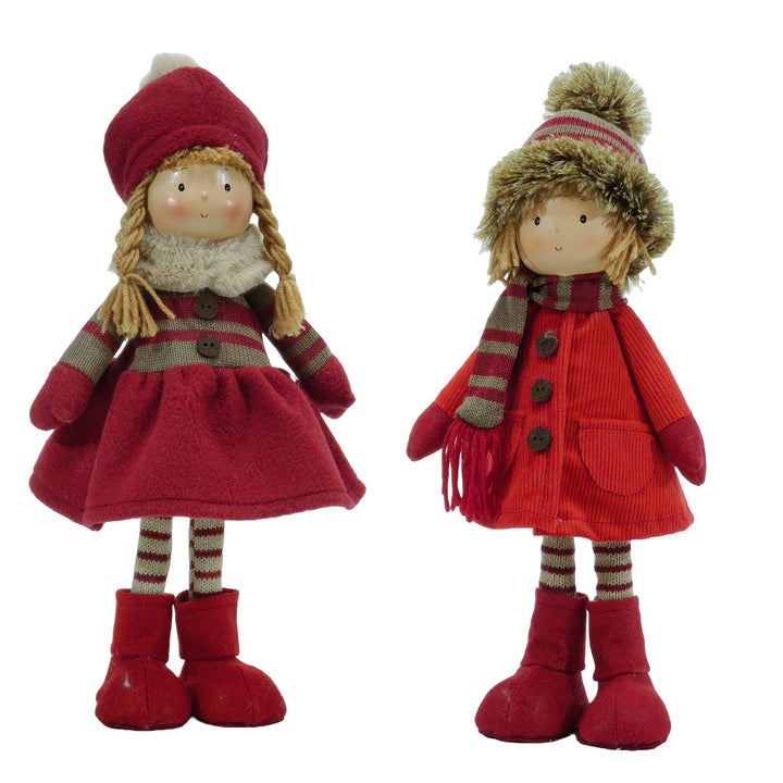 VESTIAMO CASA GRAN NATALE - Personaggio Natalizio Rosso h38 cm