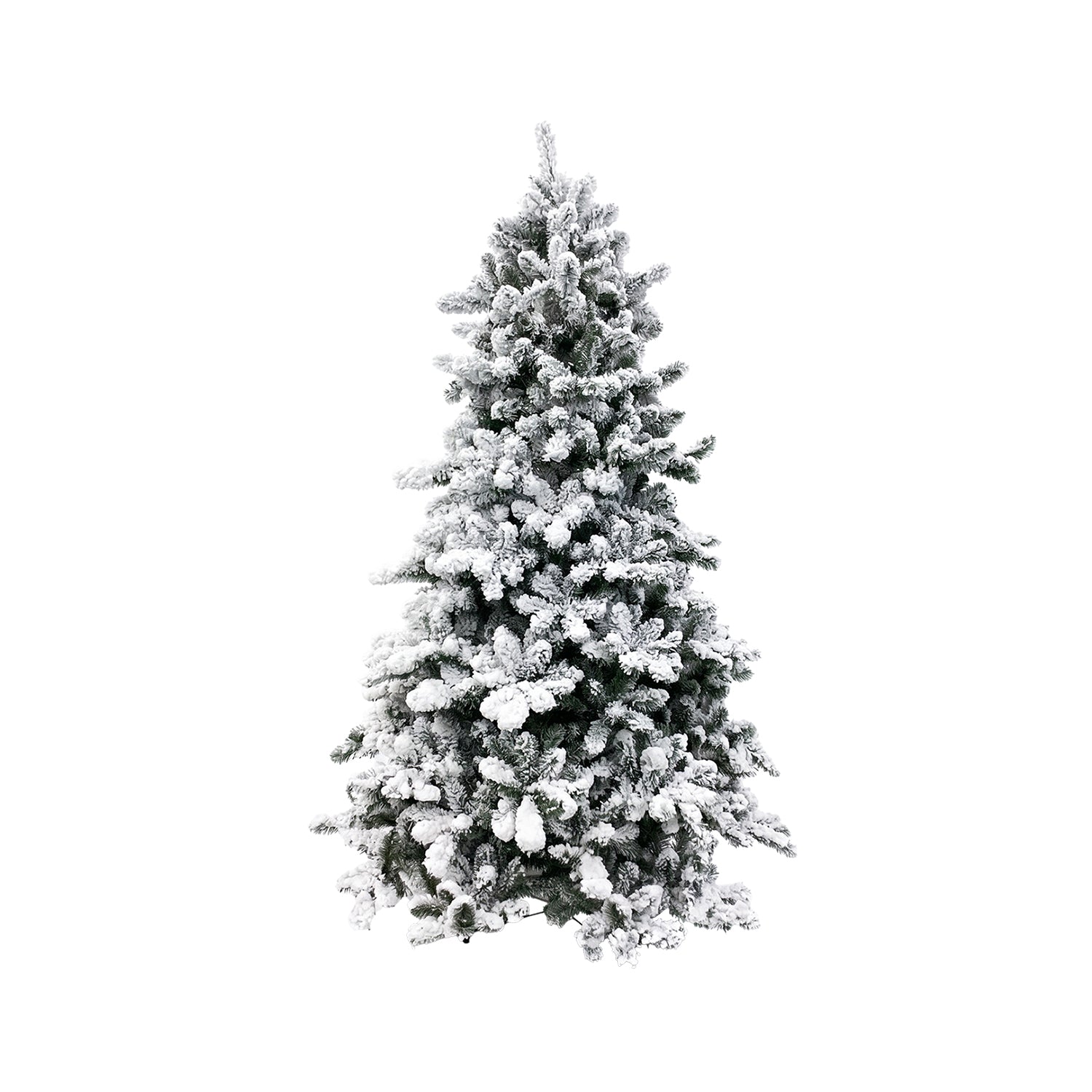 VESTIAMO CASA GRAN NATALE - Albero di Natale Artificiale Tarvisio Innevato - h150 cm diametro alla base 107 cm