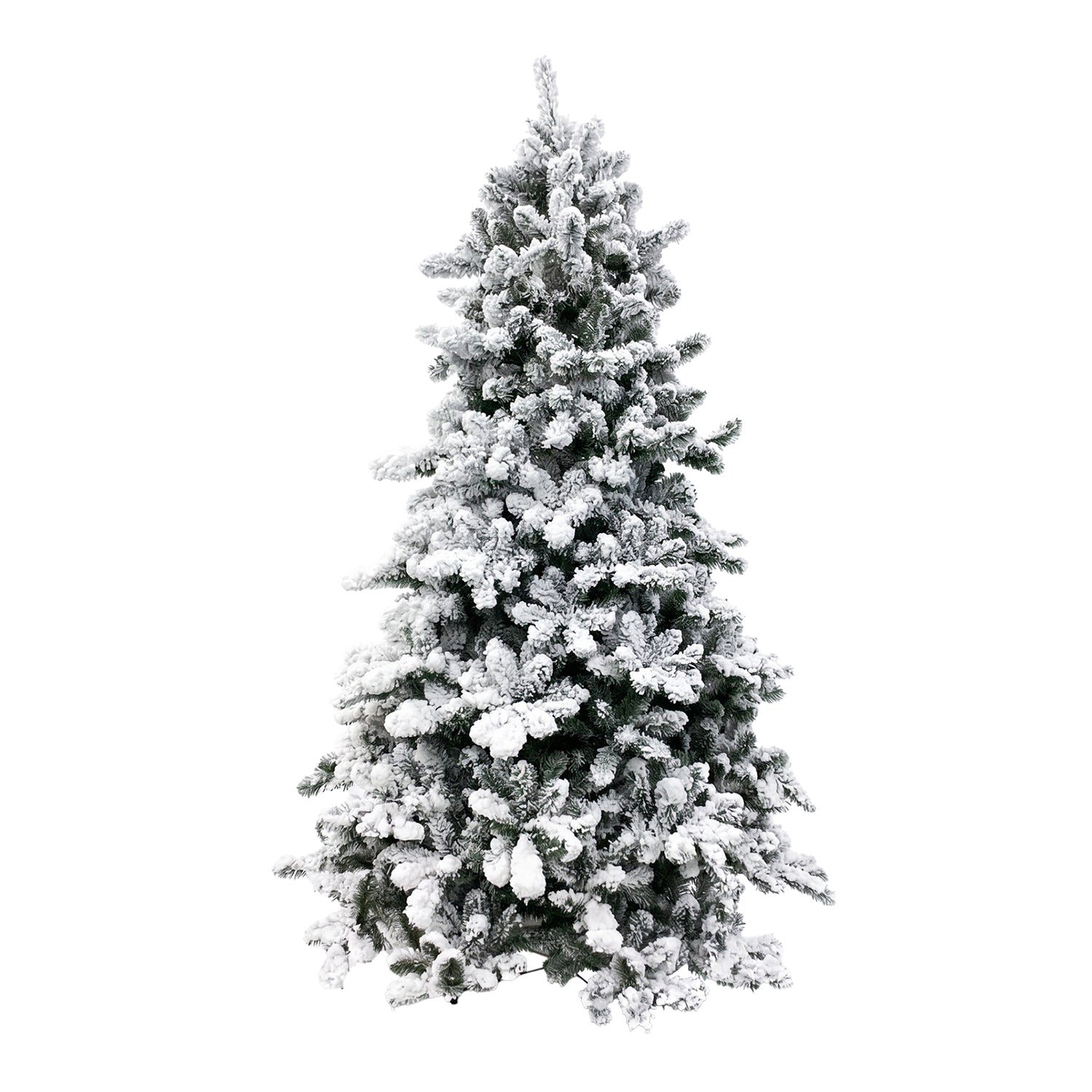VESTIAMO CASA GRAN NATALE - Albero di Natale Artificiale Tarvisio Innevato - h210 cm diametro alla base 137 cm