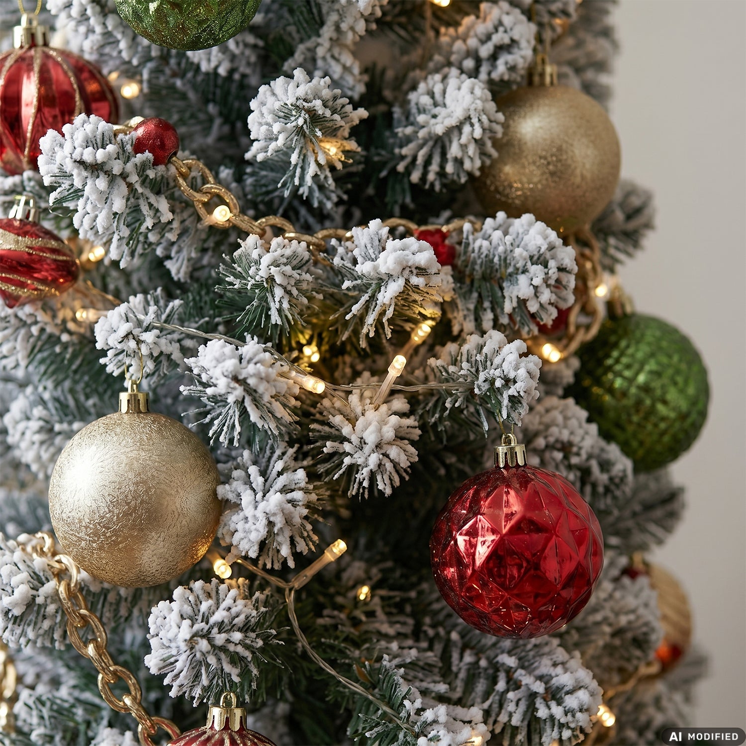 VESTIAMO CASA GRAN NATALE - Albero di Natale Artificiale Slim Aspen Innevato - h150 cm diametro alla base 56 cm