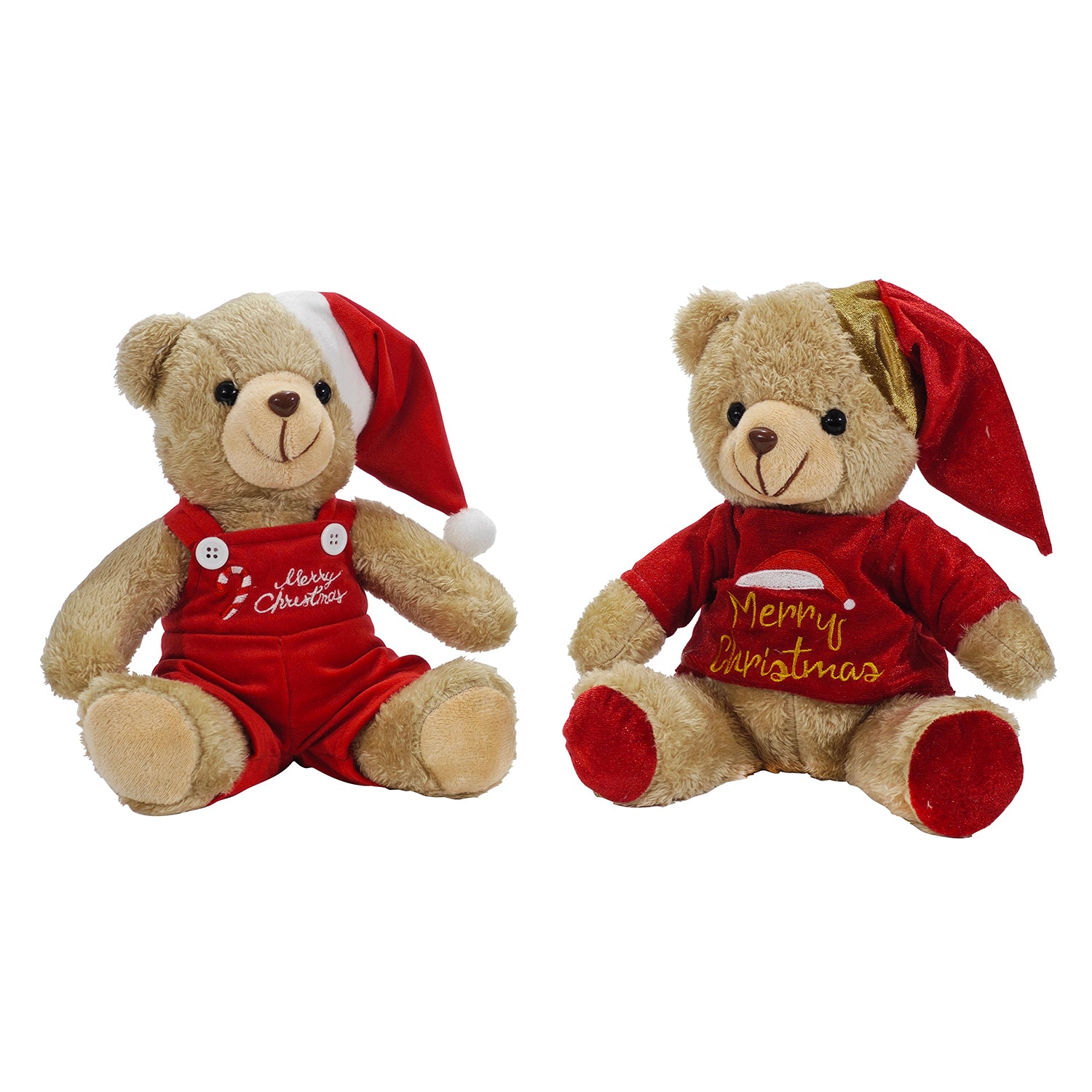 VESTIAMO CASA GRAN NATALE - Orso Natalizio in Peluche 25cm