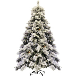 VESTIAMO CASA GRAN NATALE - Albero di Natale Nebraska - h180 cm diametro alla base 130 cm