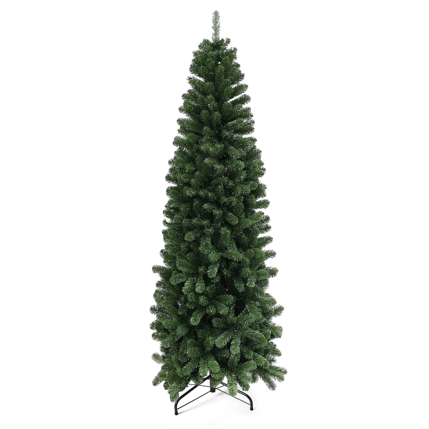 VESTIAMO CASA GRAN NATALE - Albero di Natale Artificiale Slim Elbert - h230 cm diametro alla base 84 cm