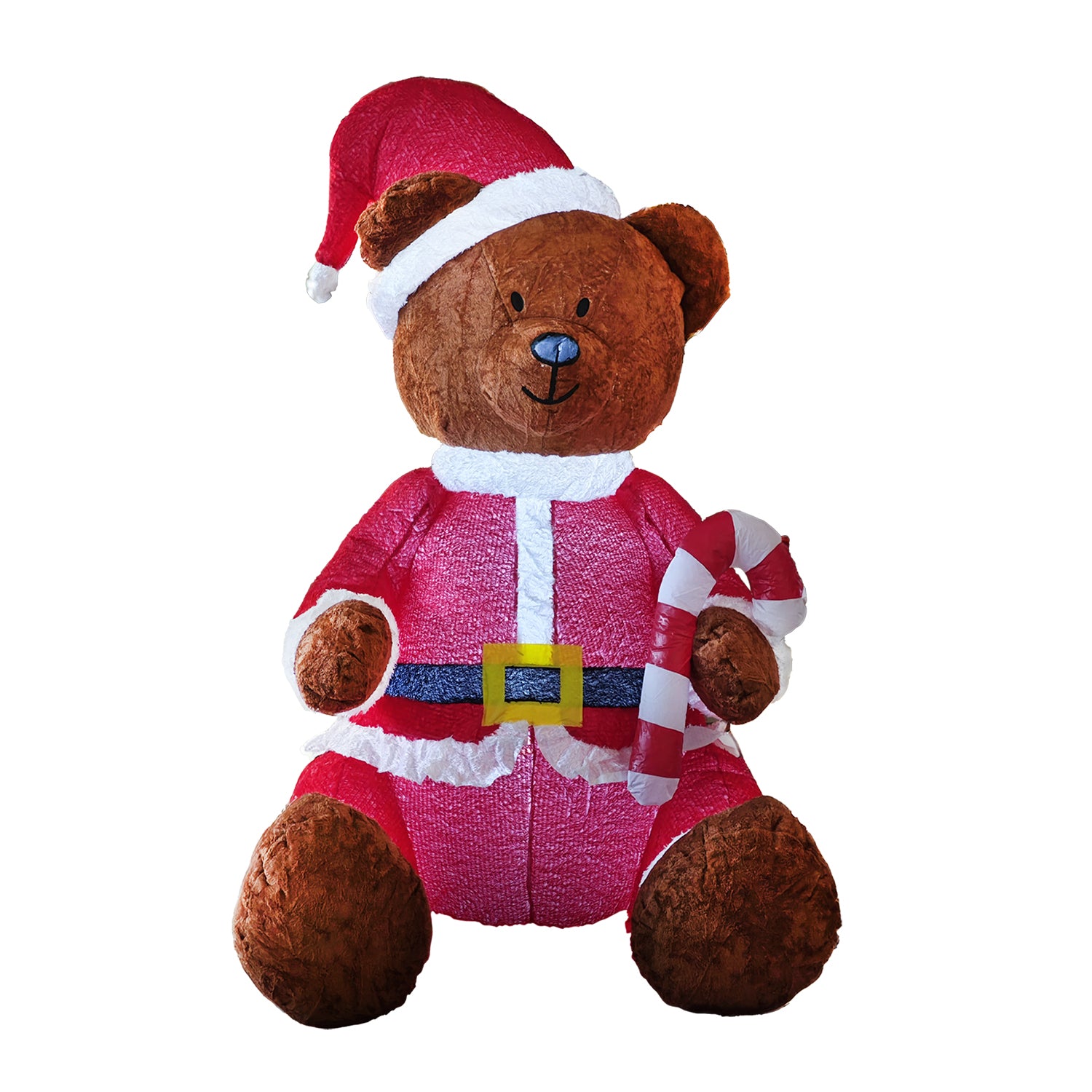 VESTIAMO CASA GRAN NATALE - Orso Natalizio Gonfiabile Luminoso h180 cm