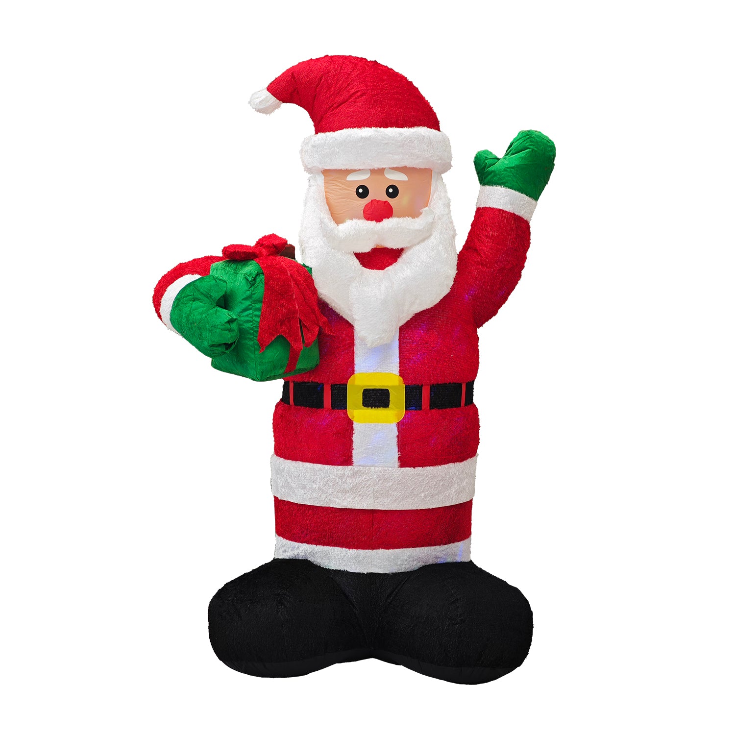 VESTIAMO CASA GRAN NATALE - Babbo Natale Gonfiabile Luminoso h245 cm