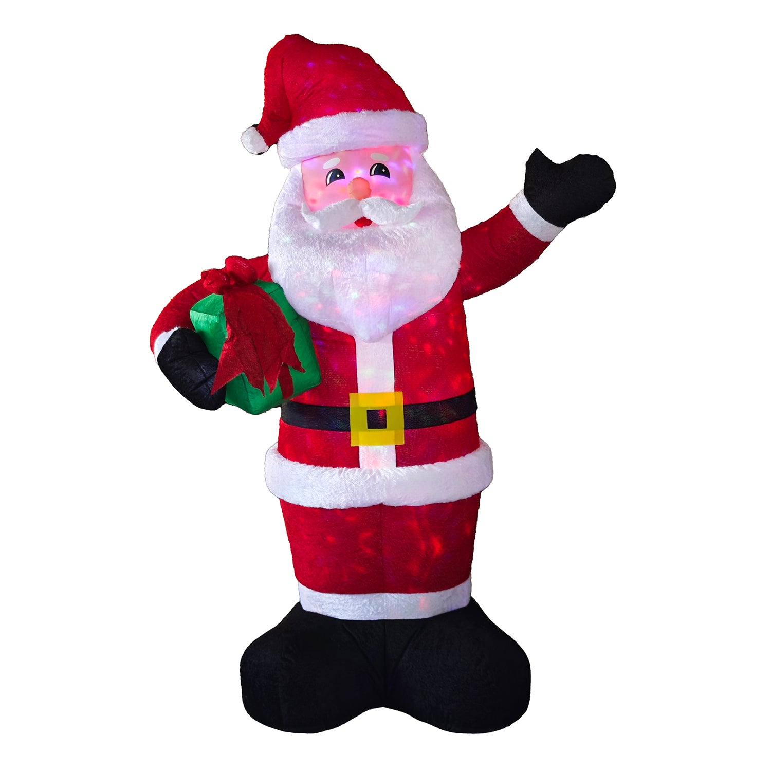 VESTIAMO CASA GRAN NATALE - Babbo Natale Gonfiabile Luminoso h360 cm