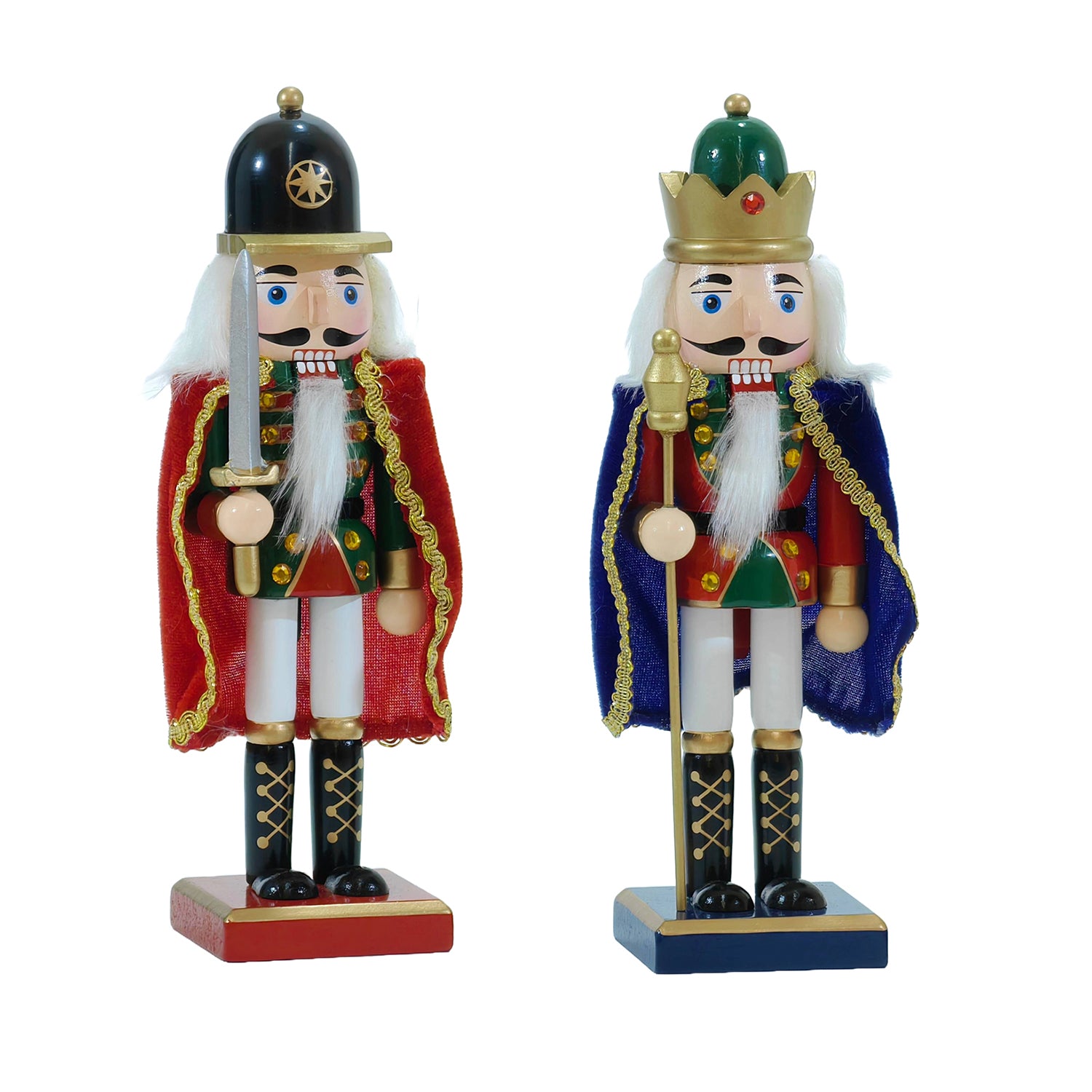VESTIAMO CASA GRAN NATALE - Schiaccianoci Natalizio in Legno h25 cm