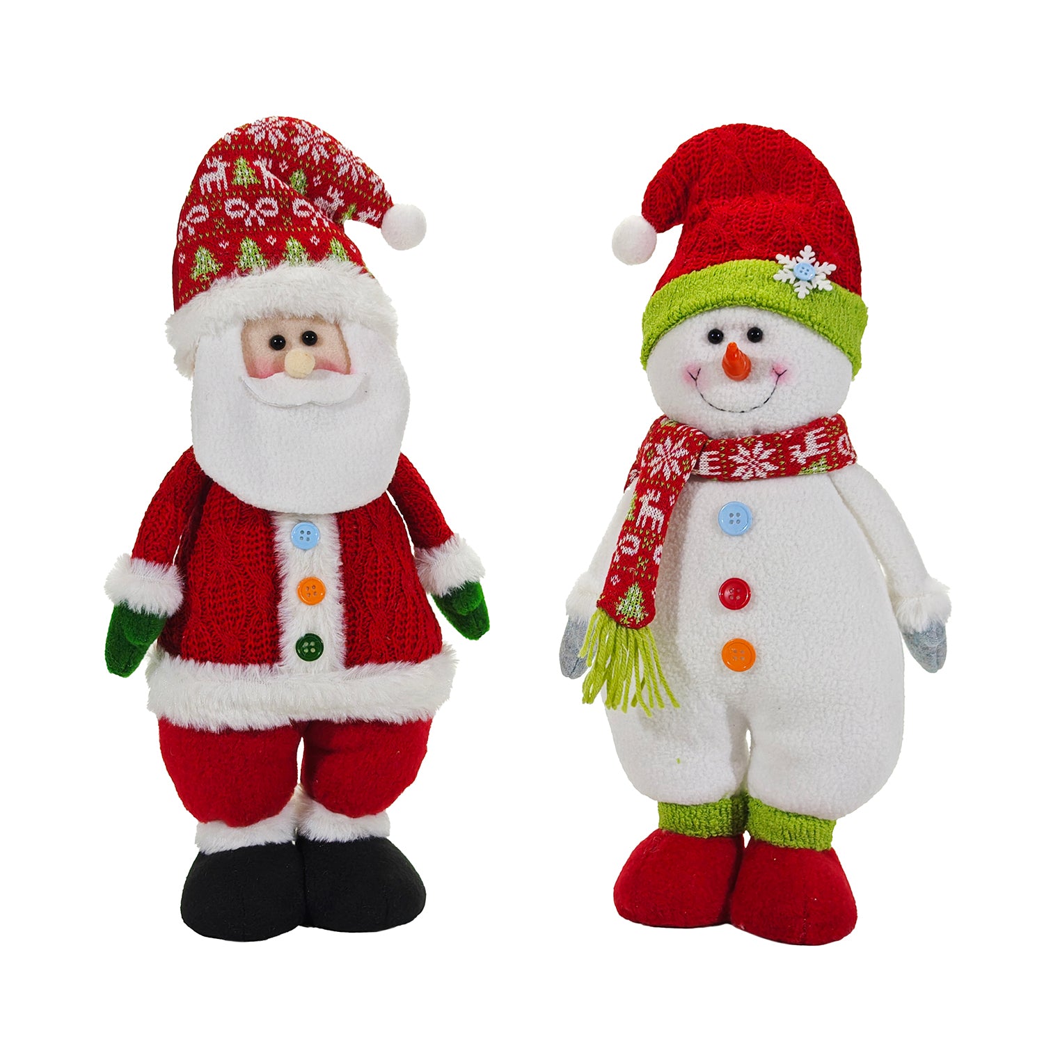 VESTIAMO CASA GRAN NATALE - Personaggio Natalizio h43 cm