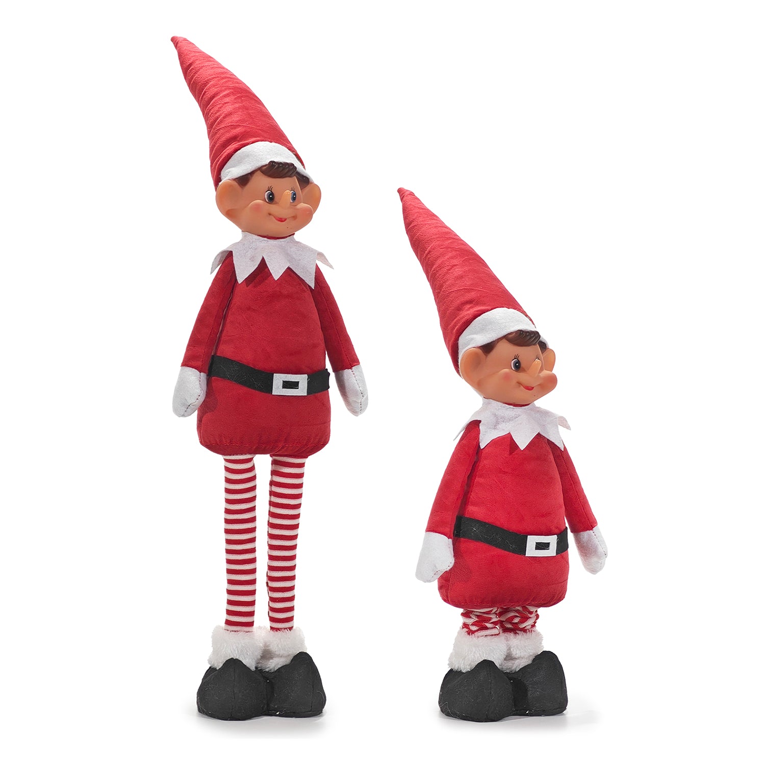 VESTIAMO CASA GRAN NATALE - Elfo Natalizio con gambe allungabili altezza max 73 cm