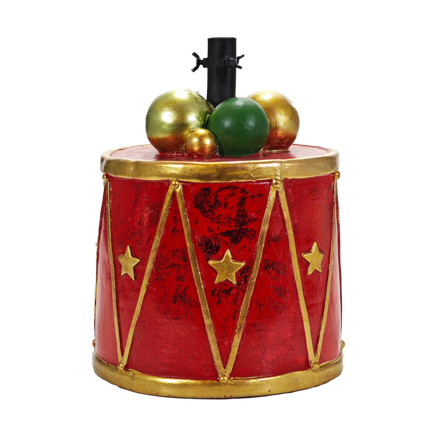 VESTIAMO CASA GRAN NATALE - Base Albero Natale Tamburo Decorativo h44 cm