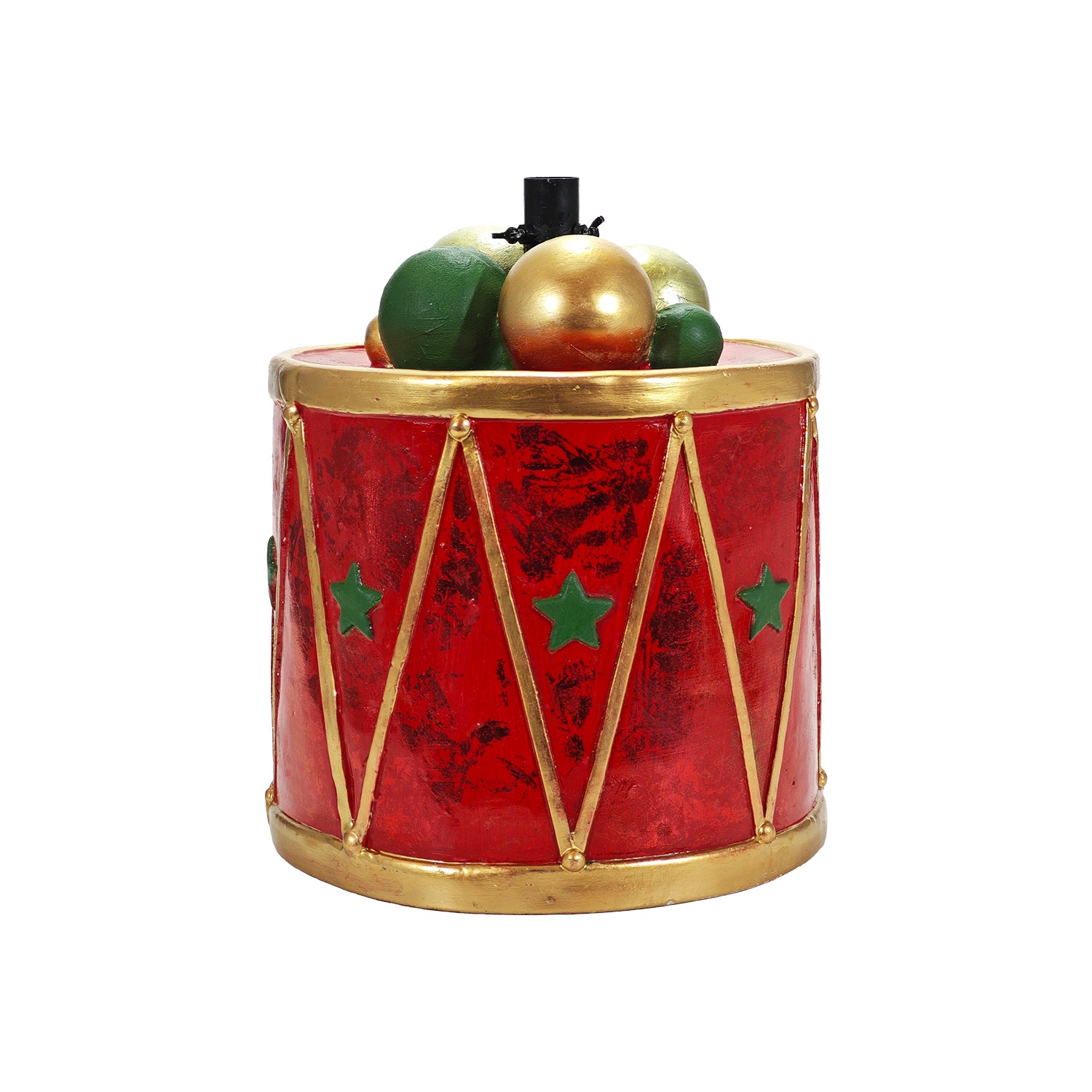 VESTIAMO CASA GRAN NATALE - Base Albero Natale Tamburo Decorativo h46 cm