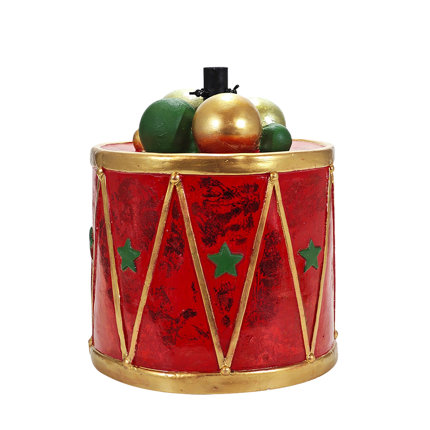 VESTIAMO CASA GRAN NATALE - Base Albero Natale Tamburo Decorativo h46 cm