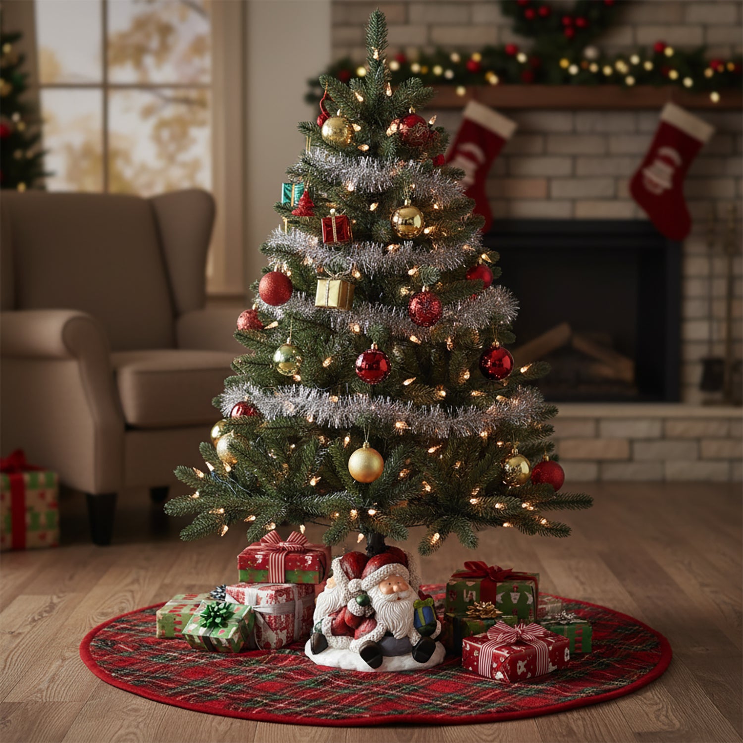 9 Fermagli Natalizi A Forma Di Babbo Natale In Legno – Mollette Decorative Per Foto, Regali E Addobbi Fai-da-te