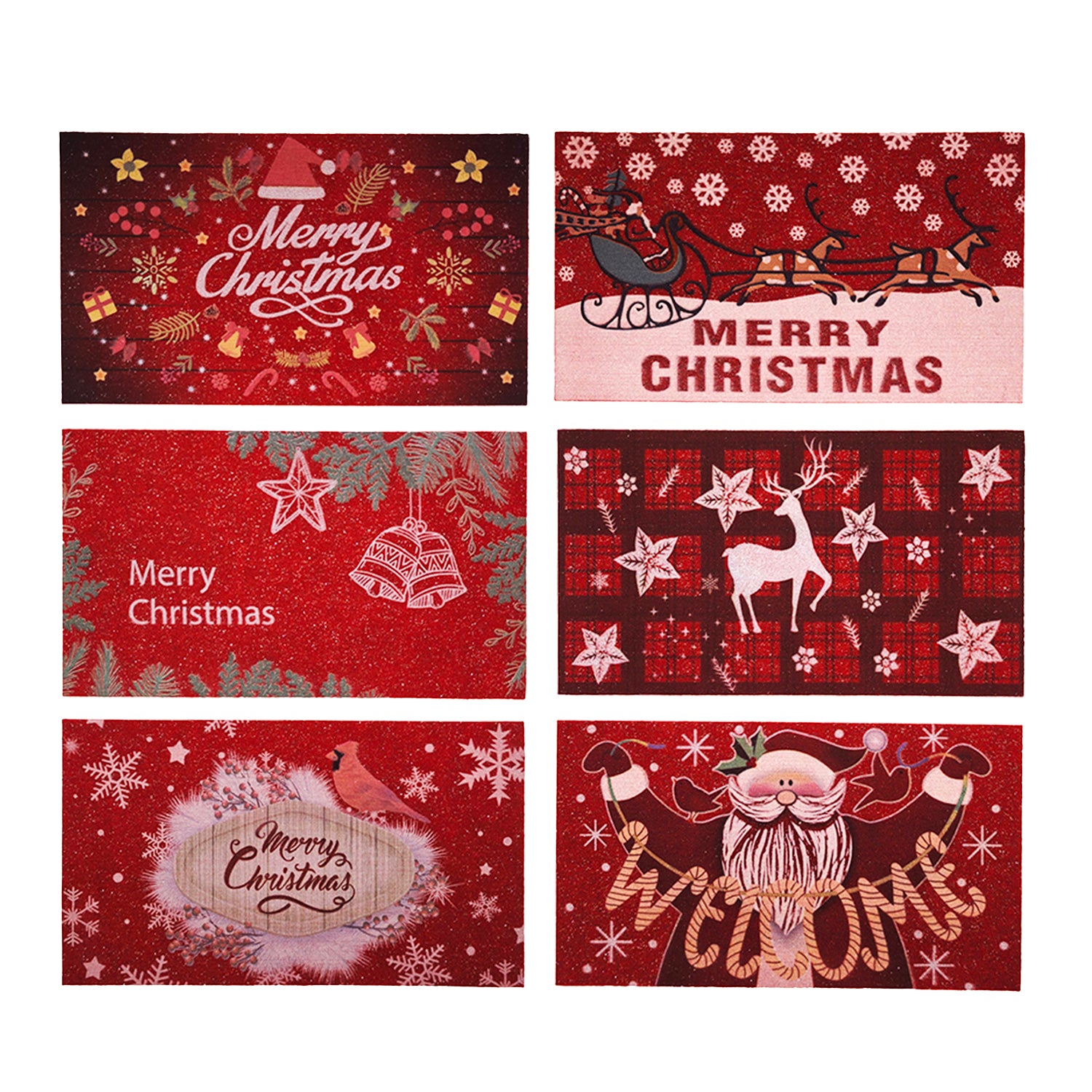 VESTIAMO CASA GRAN NATALE - Zerbino Natalizio 40x70 cm