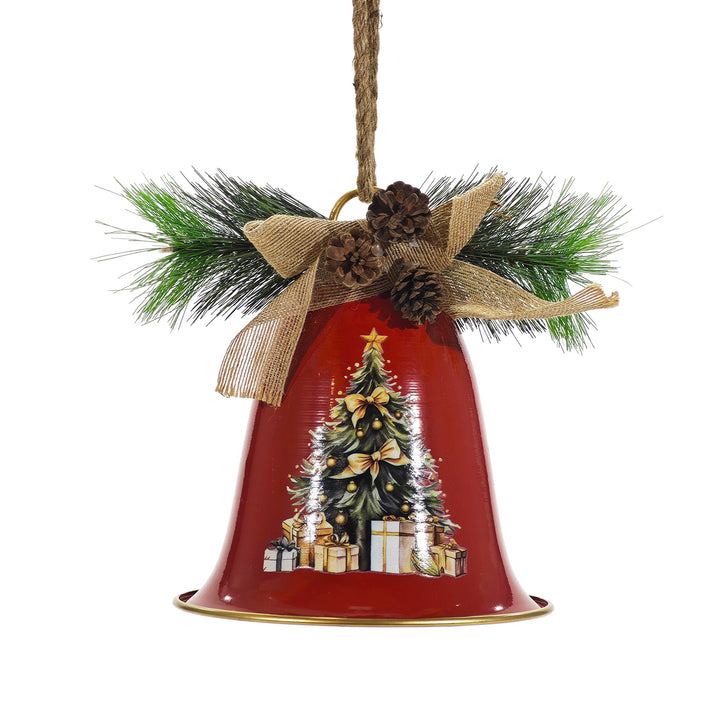 VESTIAMO CASA GRAN NATALE - Appendino Campana Natalizia h25 cm
