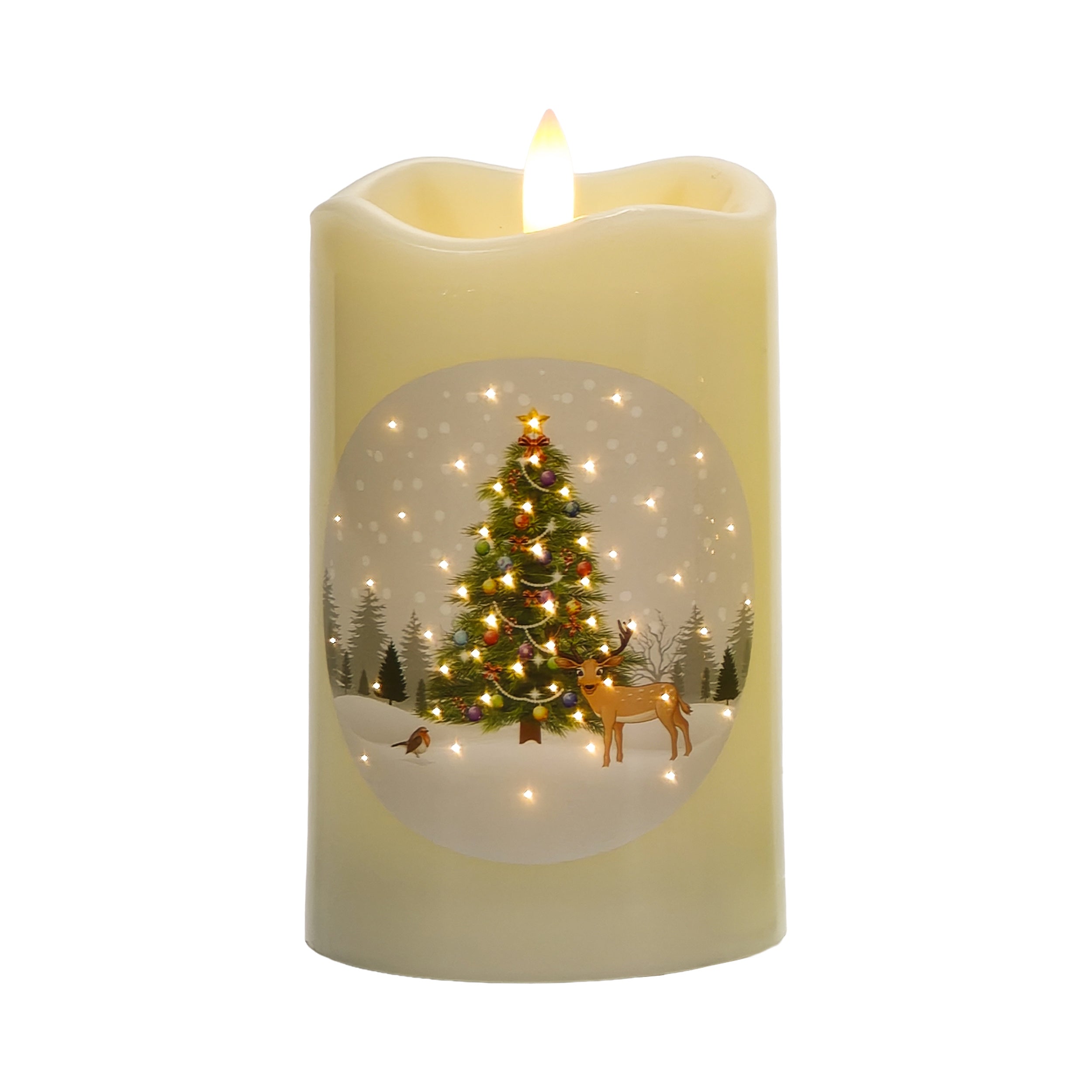 DICTROLUX - Candela Luminosa LED h12,5 cm