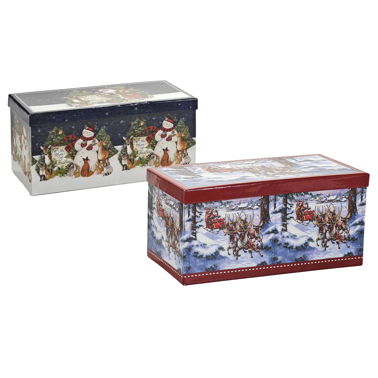 VESTIAMO CASA GRAN NATALE - Palle di Natale con decoro Babbo Natale diametro 7,5 cm - set 14 pezzi