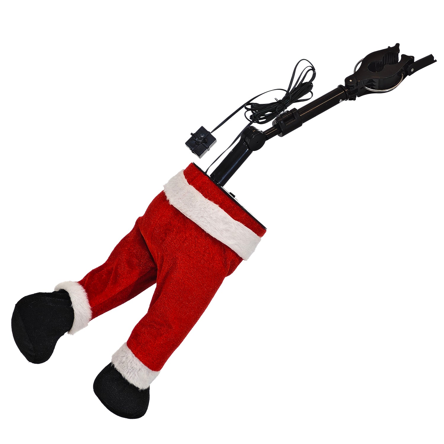 VESTIAMO CASA GRAN NATALE - Gambe di Babbo Natale Animate per Albero di Natale h36 cm