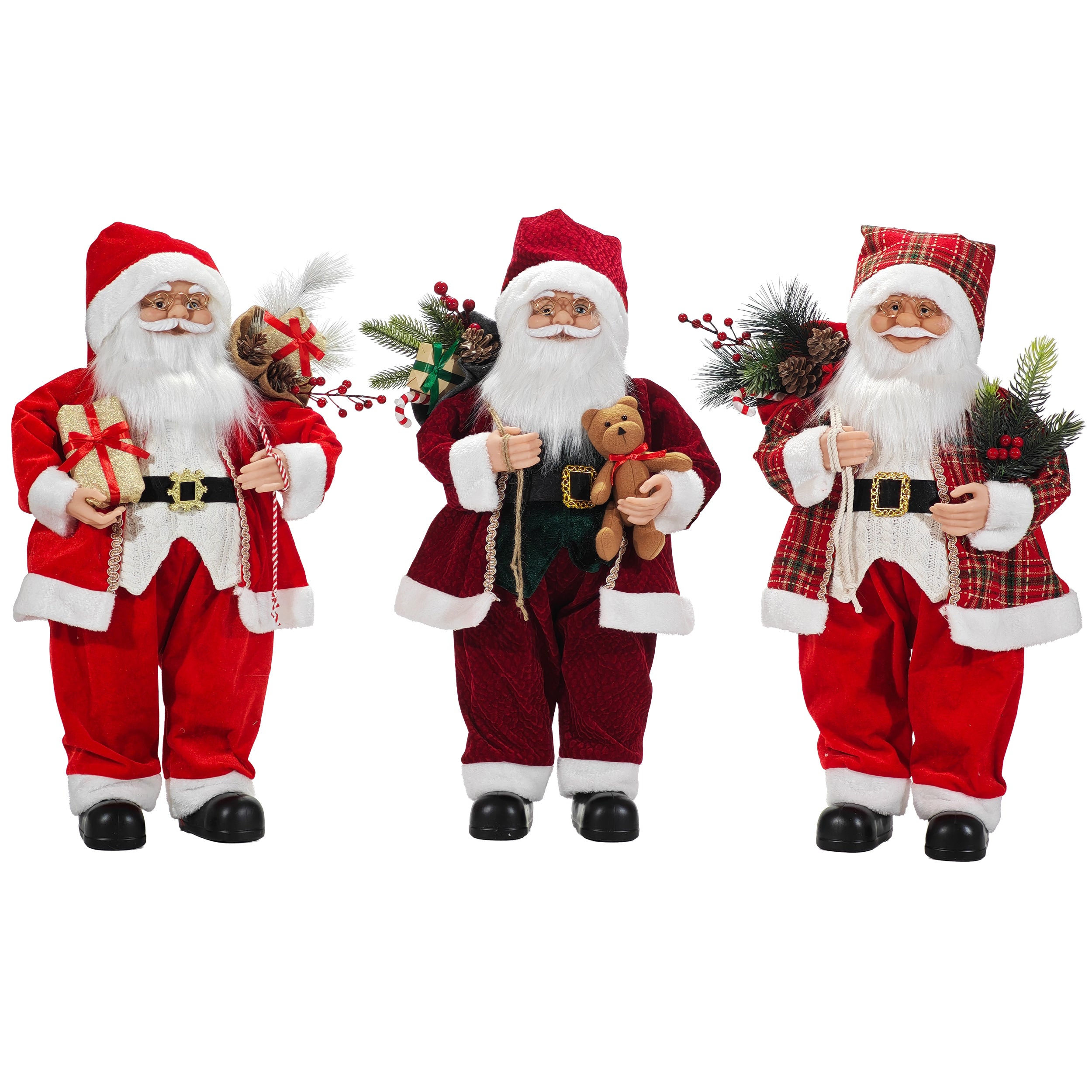 VESTIAMO CASA GRAN NATALE - Babbo Natale Decorativo h80 cm