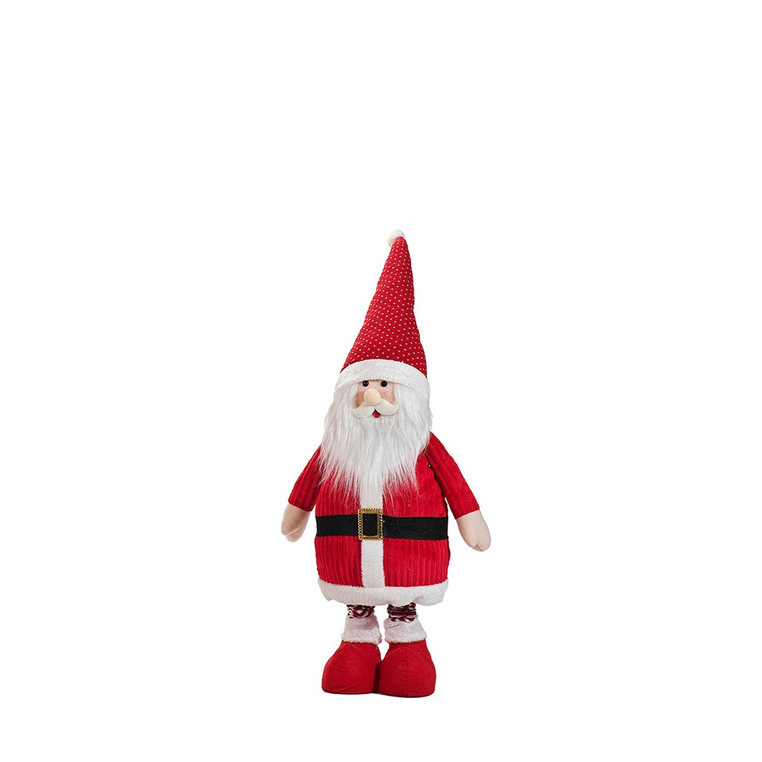 VESTIAMO CASA GRAN NATALE - Babbo Natale con Gambe Allungabili altezza max 130 cm