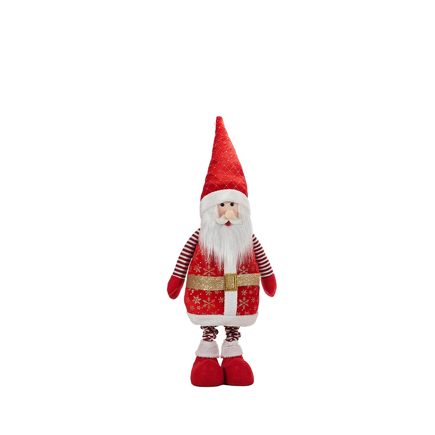 VESTIAMO CASA GRAN NATALE - Babbo Natale con Gambe Allungabili altezza max 130 cm