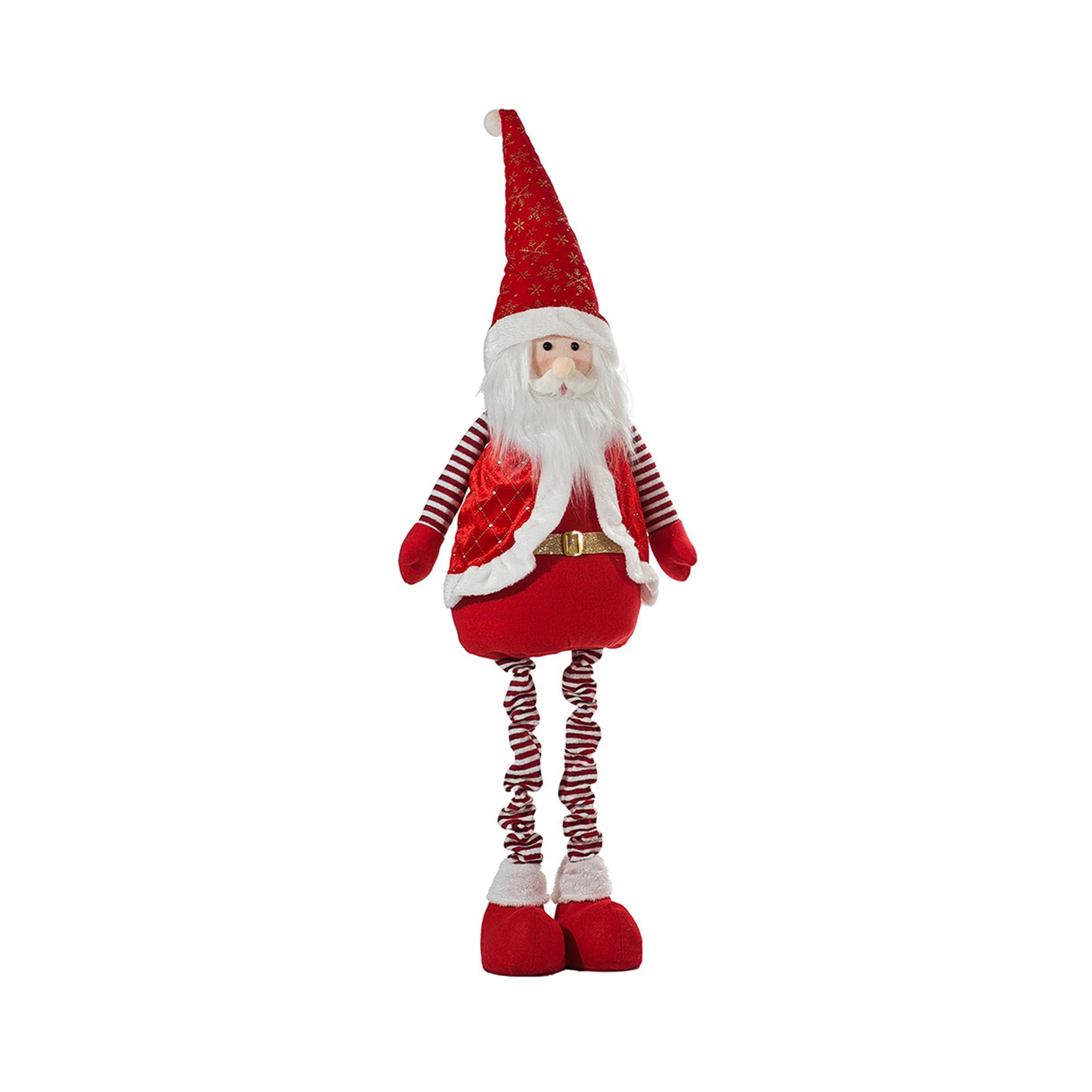 VESTIAMO CASA GRAN NATALE - Babbo Natale con gambe allungabili altezza max 130 cm