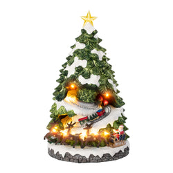 VESTIAMO CASA GRAN NATALE - Albero di Babbo Natale - h40x23x22 cm