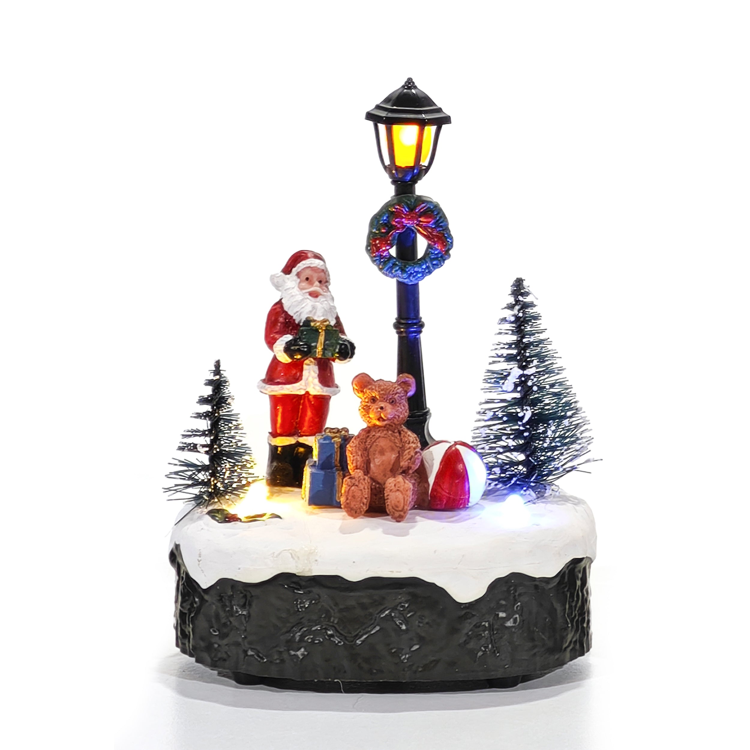 VESTIAMO CASA GRAN NATALE - Ambientazione Natalizia h12,9x9,6x7,2 cm