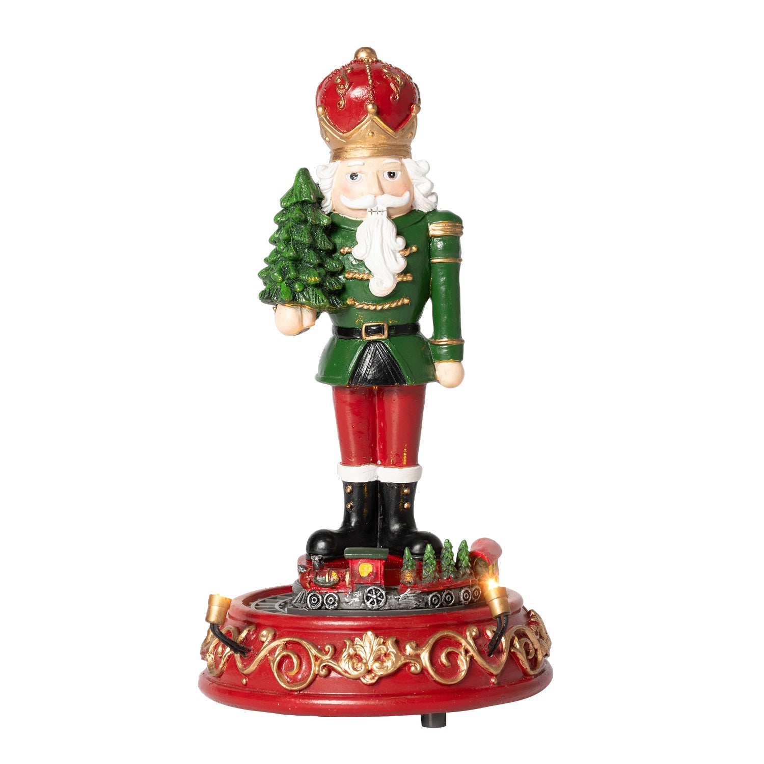 VESTIAMO CASA GRAN NATALE - Personaggio Natalizio - h21 cm diametro 11,5 cm