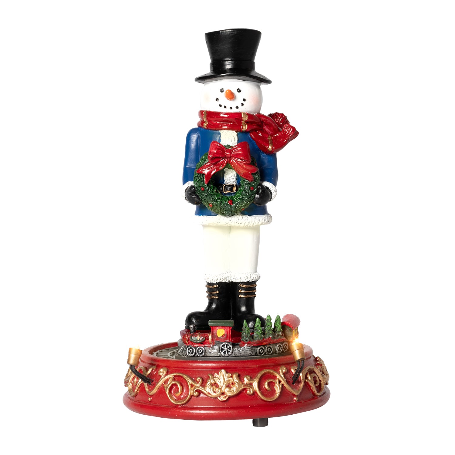 VESTIAMO CASA GRAN NATALE - Personaggio Natalizio - h21 cm diametro 11,5 cm