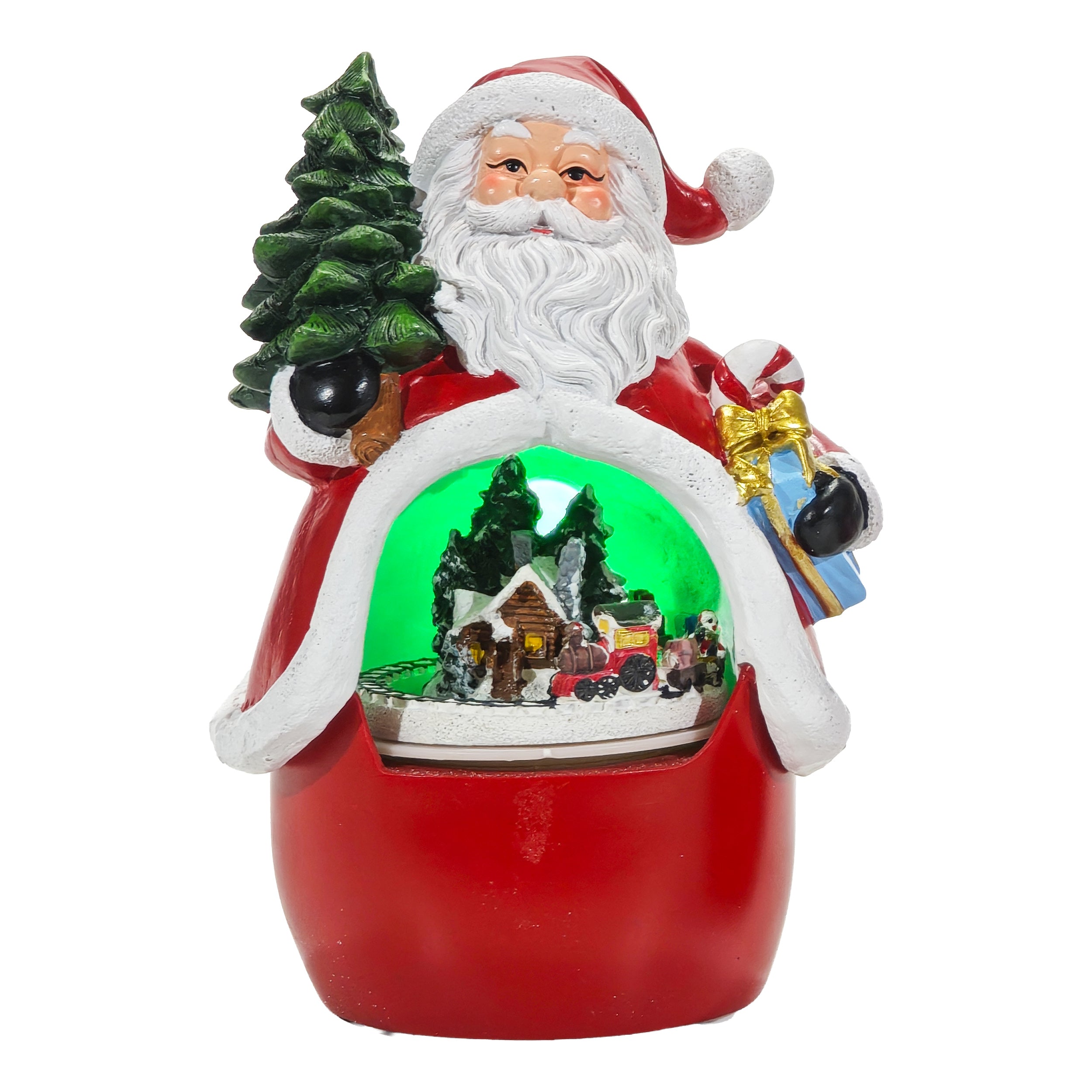 VESTIAMO CASA GRAN NATALE - Personaggio Natalizio- h17 cm diametro 12 cm