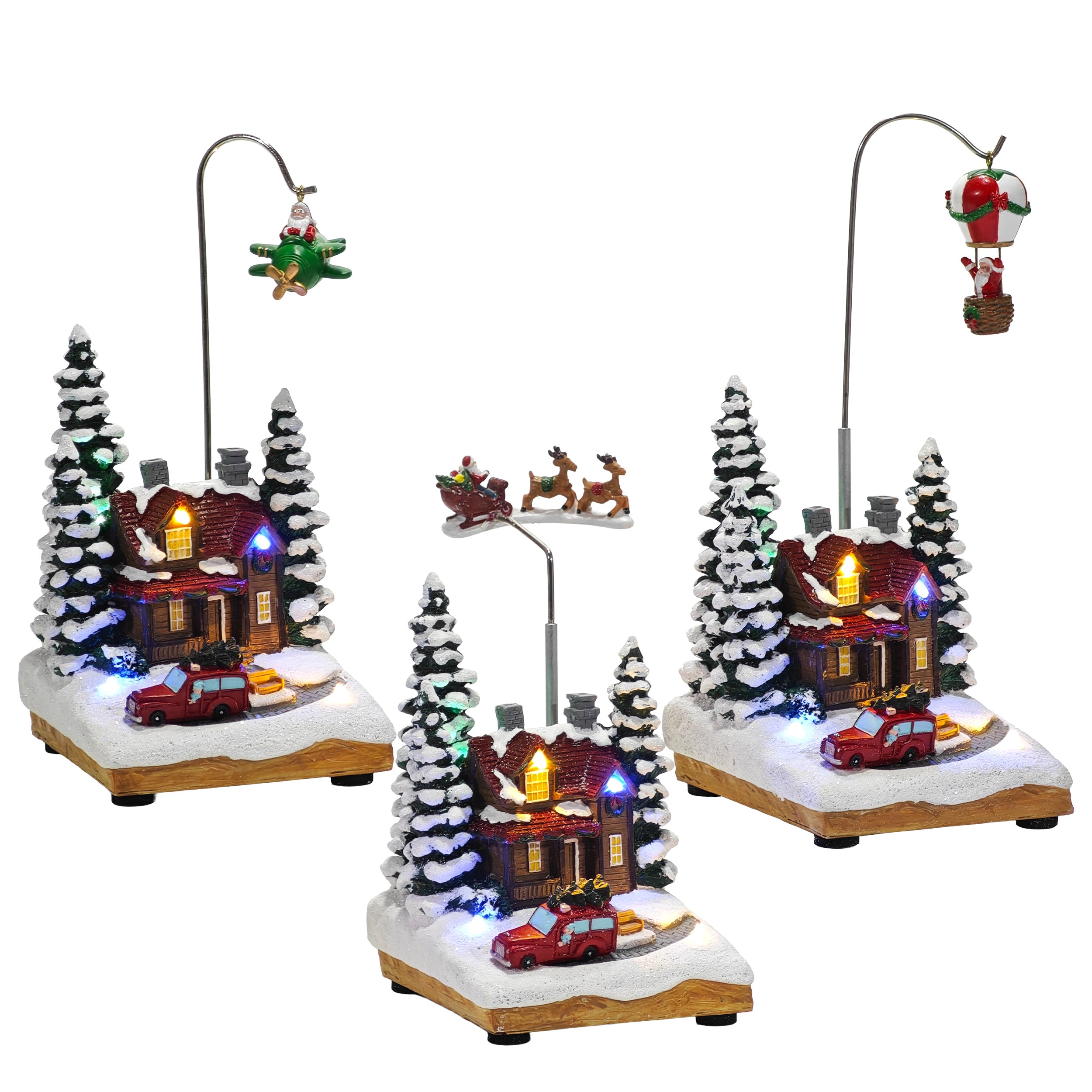 VESTIAMO CASA GRAN NATALE - I doni di Babbo Natale h22x12x10 cm