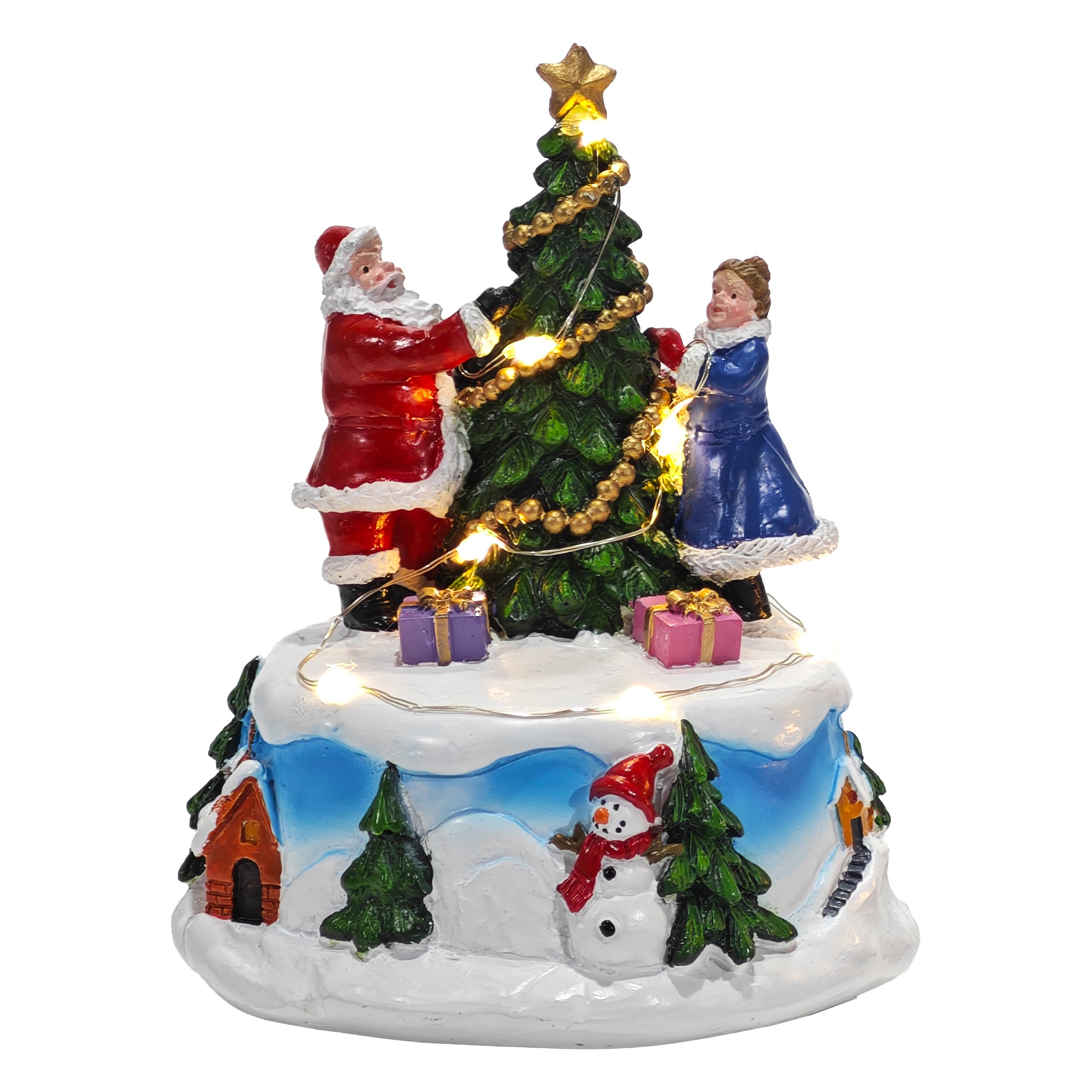 VESTIAMO CASA GRAN NATALE - Albero di Natale h15 cm diametro 11 cm