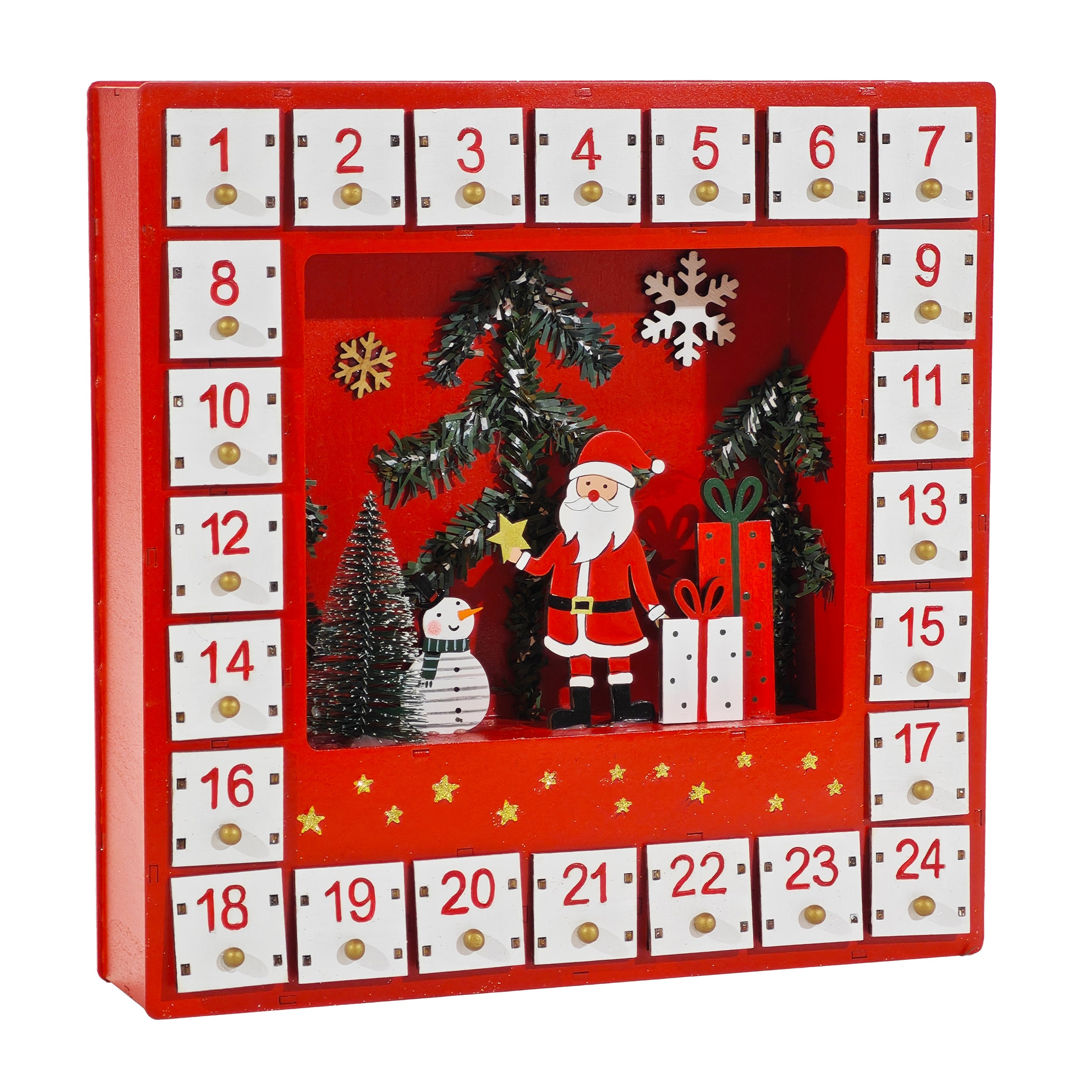 VESTIAMO CASA GRAN NATALE - Calendario dell’Avvento h33 cm